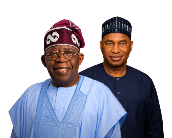 President Bola Ahmed Tinubu and Alhaji Tijani Ahmed Galadima